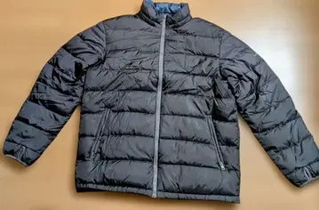 Eddie Bauer 블랙/블루 다운 자켓