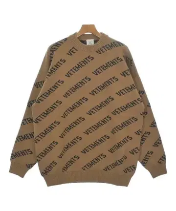 VETEMENTS 니트 스웨터 남성용