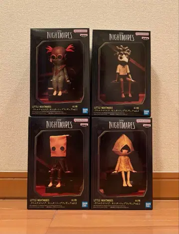 LITTLE NIGHTMARES 피규어 4체 세트