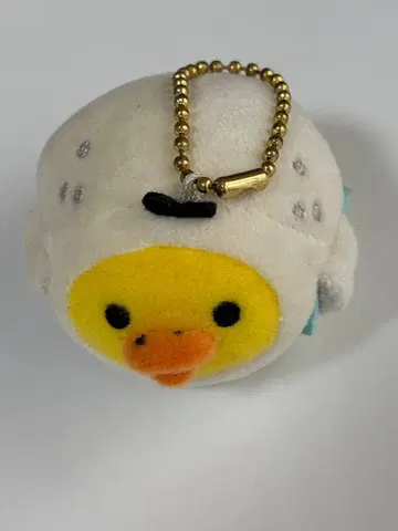 리락쿠마 키이로이토리 미니미니 봉제 인형 홀더 다라랏코 (물개)