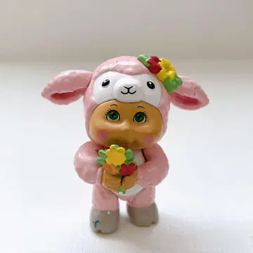 캐비지 패치 키즈 피규어 양 핑크 아메토이