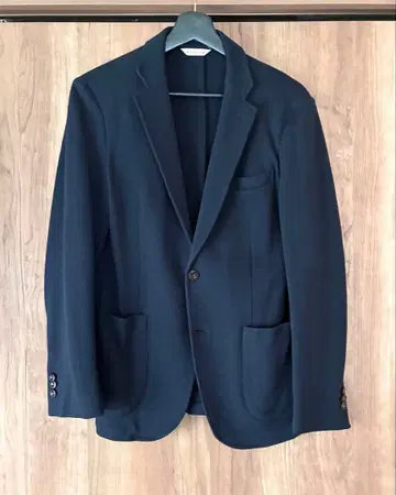 유니버설 랭귀지 울 자켓 테일러드 네이비 M 본절