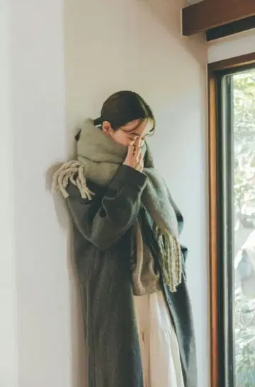 [ 클리닝 완료 ] 사만다 모스모스 블루 다나카 리나 스텐카라 코트