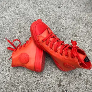 컨버스 하이컷 레인 신발 23.5cm