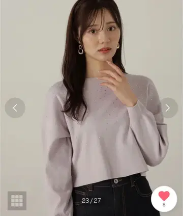 프로포션 비쥬 니트