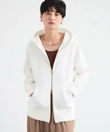 밴야드 스톰 NEW 더블 페이스 후드티 화이트