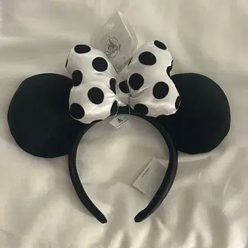 캘리포니아 디즈니랜드 미니 도트 무늬 머리띠 미사용 새상품