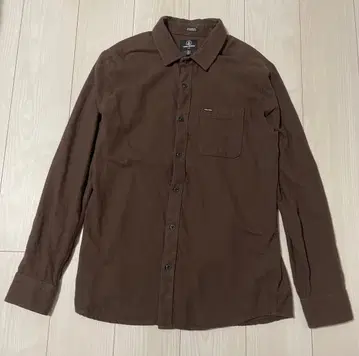 [새상품급] 볼컴 셔츠 M 브라운 카키