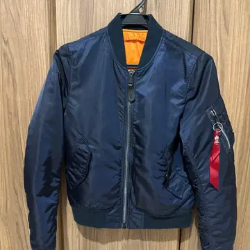 네이비 MA-1 플라이트 자켓