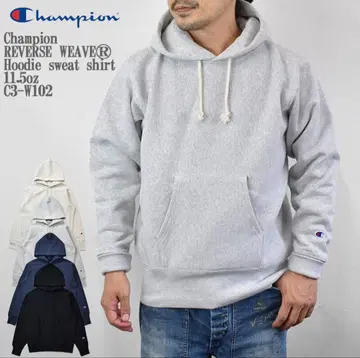 Champion C3-W102 후드티 실버 그레이 M 새상품 제조 중지