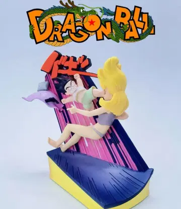 드래곤볼 손오공 런치 변신 신비한 여자아이 페인팅 완료 완성품 피규어