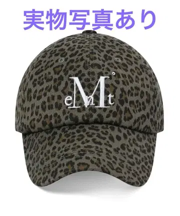 MUCENT 무센트 캡 레오파드 무늬