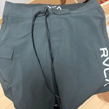 RVCA 블랙 숏팬츠