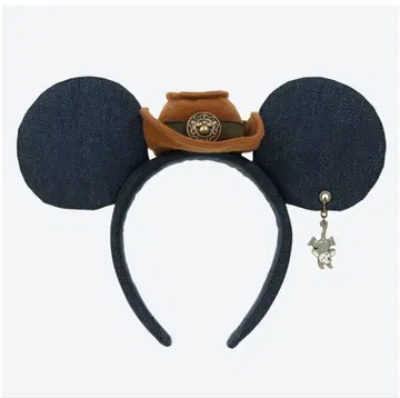 웨스턴랜드 데님 미키 머리띠
