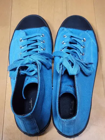 폴스미스 스웨이드 하이컷 스니커즈