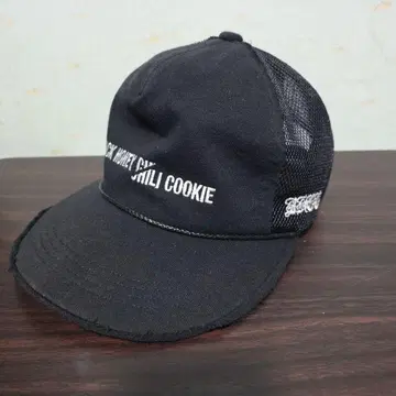 블랙 허니 칠리 쿠키 로고 디자인 메쉬 캡 2 M