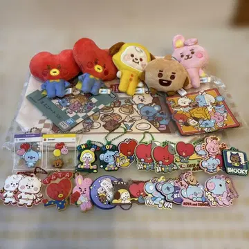 BT21 미니 토트 코스터 묶음 판매 세트 BTS