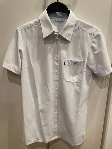 신조 유쿄칸 고등학교 여름 반팔 블라우스