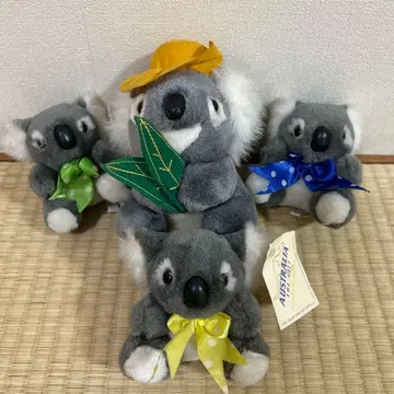 호주 코알라 봉제 인형 4체 세트