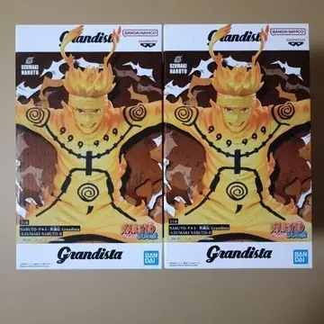미개봉 Grandista 우즈마키 나루토 II 피규어 2체 세트