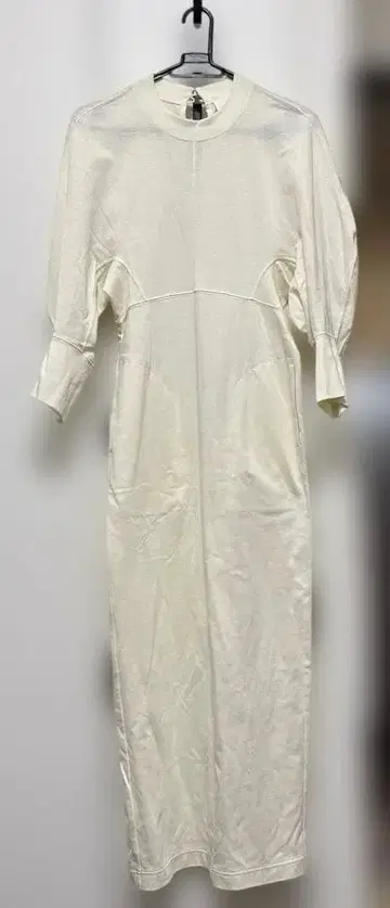 마메 cotton jersey dress 화이트 사이즈 2
