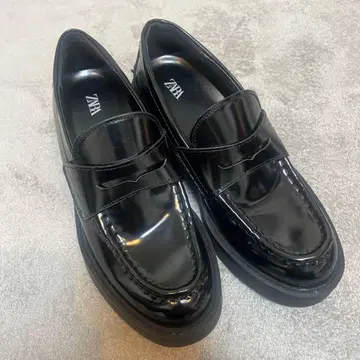 ZARA 블랙 로퍼 36