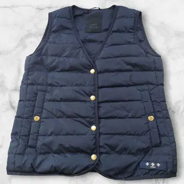 TATRAS 퀼팅 다운 베스트 사이즈 01 라이너 골드 버튼