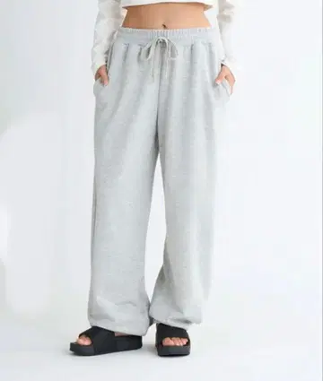 ROXY 스웨트 팬츠 그레이