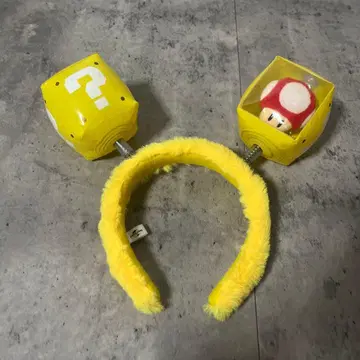 USJ 유니버셜 머리띠 물음표 블록