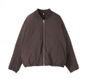 무인양품 여성 후와리 충전솜 블루종 M