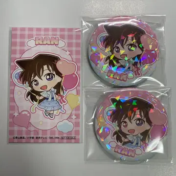 명탐정 코난 크랙 벌룬 미니 캐릭터 캔뱃지 특전 유미란(모리 란)