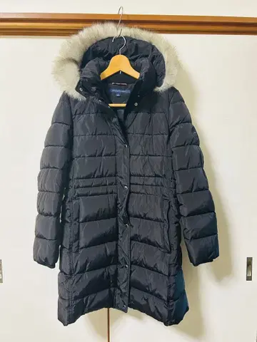 TOMMY HILFIGER 블랙 다운 자켓 L/G