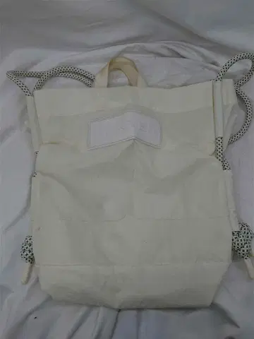 헌터 드로우 스트링 백팩 아이보리 계열 남녀 공용