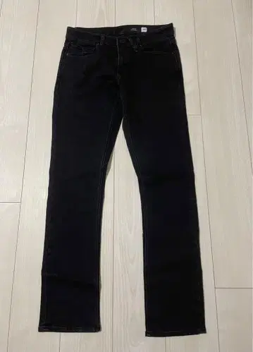 [ 새상품 ] 볼컴 스키니 VORTA 슬림 스트레이트 블랙 데님