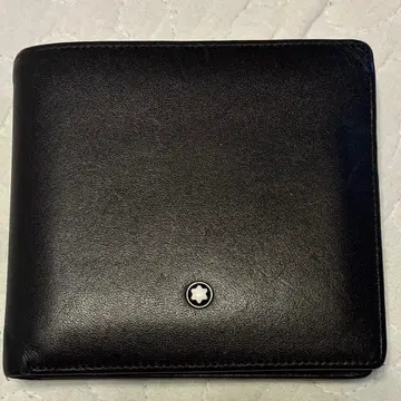 Montblanc 접이식 지갑 가죽