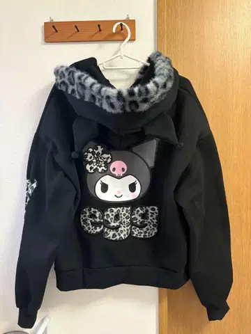 아베일 쿠로미 egg 후드티 빅 사이즈 4L