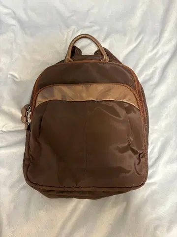 카나나 프로젝트 브라운 백팩 다기능 포켓 부착