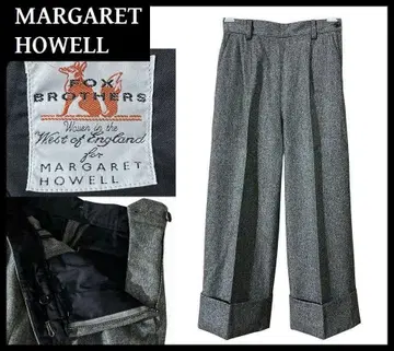 정가 46,440엔 마가렛호웰 폭스브라더스 세일러 팬츠