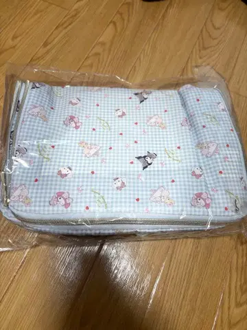 마론 크림 캐릭터 의류 수납 파우치 2종 세트