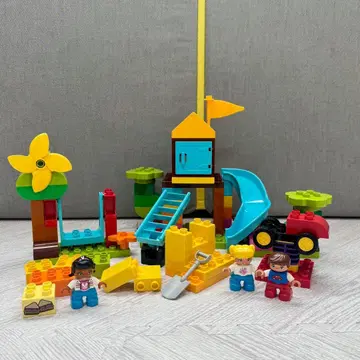 레고 듀플로 10864 미도리 컨테이너 슈퍼 디럭스 커다란 공원