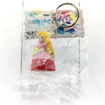 미사용 당시품 피치 공주 슈퍼 마리오 파티 소프트 키링