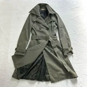 goa y2k military coat 트렌치 더블 롱 코트