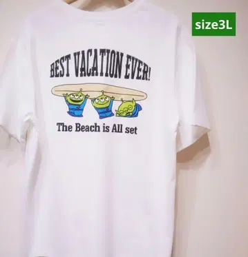 디즈니 토이스토리 리틀 그린 맨 T셔츠 3L