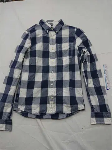 아바크롬비 앤 피치 체크 셔츠 MUSCLE S 남성용