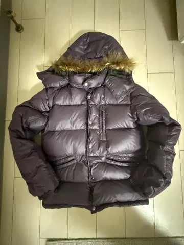 [ 새상품급 ] 보라색 다운 자켓 y2k 그런지