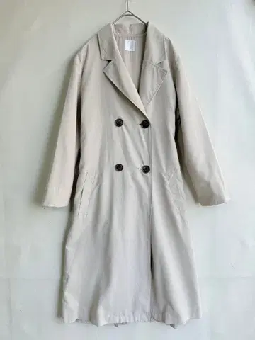 드레스킵 여성용 플리츠 트렌치코트 베이지 M 월드