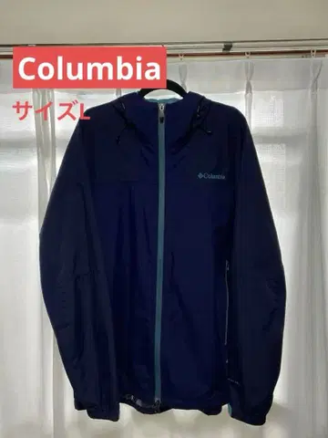 컬럼비아 나일론 후드티 옴니 히트 블루 L