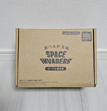 SPACE INVADERS 테이블 저금통 스페이스 인베이더 배터리 포함