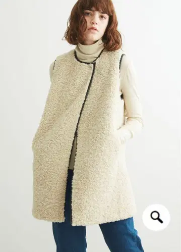 쓰리닷츠 푸들 보아 아이보리 보아 노카라 베스트