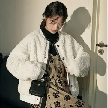 KUOSE 테디 자켓 새상품급 보아 아우터 코트